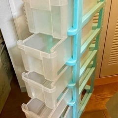 収納ケース５段の画像