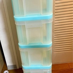 収納ケース５段の画像