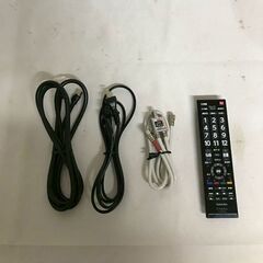 【北見市発】TOSHIBA 東芝 液晶テレビ 32S22 2018年製  32V 黒 (E3545axxY)の画像