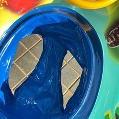 浮き輪　足入れの画像