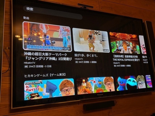 パナソニック  ビエラ VIERA 
Panasonic 65インチ テレビ