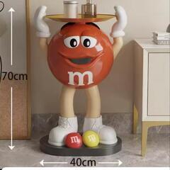 新品 M&M's エムアンドエムズ 特大 サイドテーブル M&M フィギュアの画像
