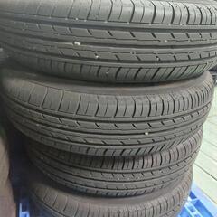 🆕ワゴンR等にSUZUKI純正アルミホイール&2024年製ヨコハマタイヤ145/80R13★４本セット🆕の画像