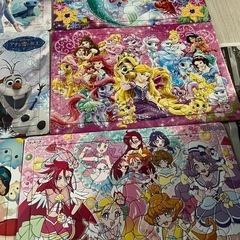 プリンセス パズル 6枚セットの画像