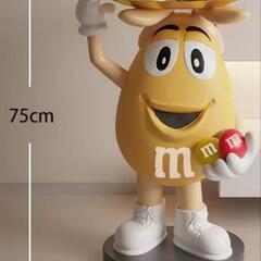 新品 M&M's エムアンドエムズ 特大 サイドテーブル M&M フィギュアの画像