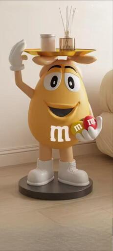 【新品】 特大 M&M's エムアンドエムズ サイドテーブル フィギュア 新品 最安値 m&m's ディスプレイ フィギュア エムアンドエムズ