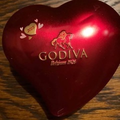 GODIVA 空缶・空箱 小物入れの画像