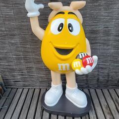 新品 M&M's エムアンドエムズ 特大 サイドテーブル M&M フィギュアの画像