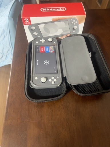 Nintendo Switch Lite グレー 充電器・ケース付き