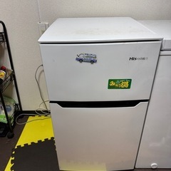 【2021年モデル】Hisense 　ハイセンス　冷蔵庫　93Lの画像