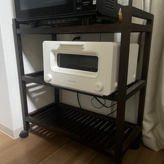 Francfranc 木製 キャスター付き　ワゴンの画像