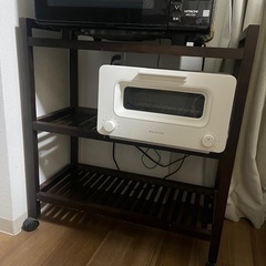 Francfranc 木製 キャスター付き　ワゴンの画像