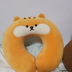 韓国ダイソー　ボルパンパンタラムジシリーズ　リスぬいぐるみ　ネックピロー他の画像