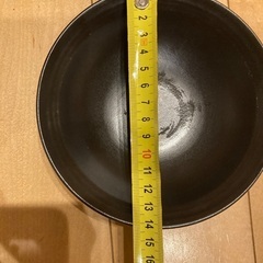 黒　お皿の画像