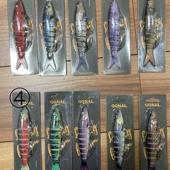 新品未開封ルアー大５個セットの画像