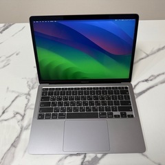 【美品】MacBook Air M1 2020年 韓国版 ハングル配列キーボードの画像