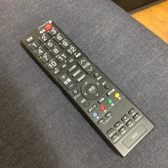 2019年製IRIE40V型液晶テレビ 本体脚なし壁掛け用　リモコン付きの画像