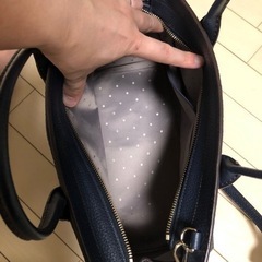 Kate spadeのバッグ(紺)の画像