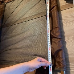 ベビーフェンス　ベビーゲート　約74〜92cm とおせんぼ　の画像