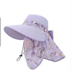 新品　サンハット　パープルの画像