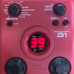 ZOOM B1 ベースマルチエフェクターの画像