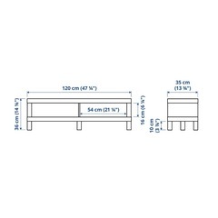 IKEA　テレビボードの画像