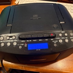 SONY CDラジカセ　ジャンク
の画像