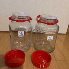 果実酒びん４ℓ/２個の画像