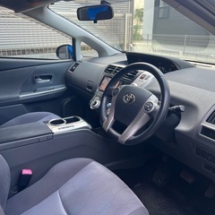 名古屋市から きれい プリウスα 7人乗り 車検長い 乗って帰れます  ディーラー車検 の画像