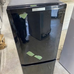 🌈福岡市内配送設置無料✨🌈三菱 冷蔵庫 ボトム冷凍室 右開き 146L サファイアブラック MR-P15A Bの画像