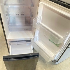 🌈福岡市内配送設置無料✨🌈三菱 冷蔵庫 ボトム冷凍室 右開き 146L サファイアブラック MR-P15A Bの画像