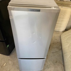 🌈福岡市内配送設置無料✨🌈三菱電機 MITSUBISHI ELECTRIC 冷蔵庫 168L ピュアシルバー MR-P17A-Sの画像