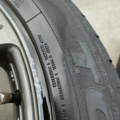 ★MANARAY ROZEST X9 17インチ 7J 53 114.3 215/50R17 2022年式 TOYO SD-7つき 溝多め プリウスαで使用　奈良北部★の画像