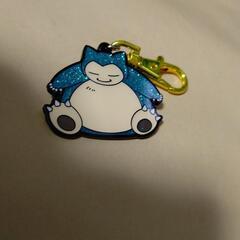ポケモンカビゴン  キーホルダー  グリッターキラキラの画像