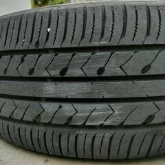★MANARAY ROZEST X9 17インチ 7J 53 114.3 215/50R17 2022年式 TOYO SD-7つき 溝多め プリウスαで使用　奈良北部★の画像