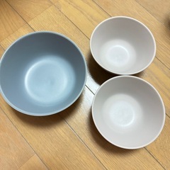 IKEAマグカップ2つ、食器セット(ブルー)の画像