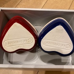 【ル・クルーゼ】LE CREUSET ハート ラムカン 2個セットの画像