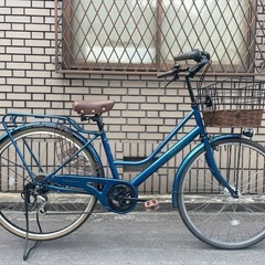 自転車 シティサイクル 26インチ 外装6段変速 オートライト Dia Resto(ディアレスト)の画像