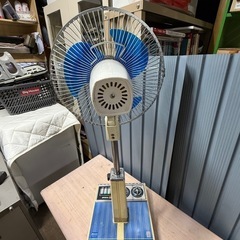 レトロ！ナショナル！扇風機！！不都合箇所は有りません！きちんと動きます！の画像