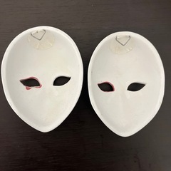 お面2点の画像