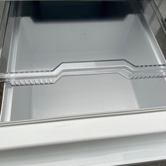 AQUAガラス/ホームフリーザ/冷凍冷蔵庫/極美品/大特価の画像