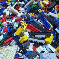 レゴ ブロック 大量 4.25kgセット！車輪・窓パーツ・プレートあり 子どもおもちゃ 知育玩具の画像