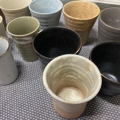 陶器グラス　セットの画像