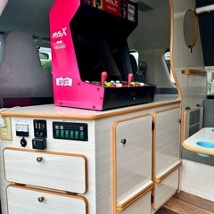 【車検たっぷり】ハイエース キャンピングカー仕様／内装付き／即乗OK の画像