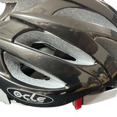 オークル 自転車 ヘルメット 軽量 ブラック 黒 L/XLサイズ サイクリングの画像