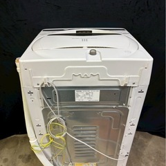 TOSHIBA 全自動洗濯機 AW-5G9-W 5.0kg 乾燥無2020年製の画像
