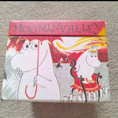 ムーミン 空箱 Moomin Valley  しっかりした紙製の画像