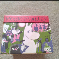 ムーミン 空箱 Moomin Valley  しっかりした紙製の画像