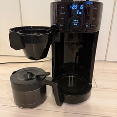 シロカ　コーン式全自動コーヒーメーカーの画像