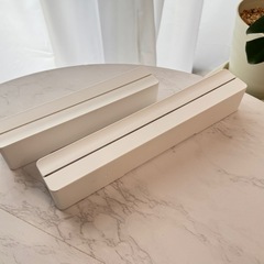 towerホワイトラップケース大小セットの画像